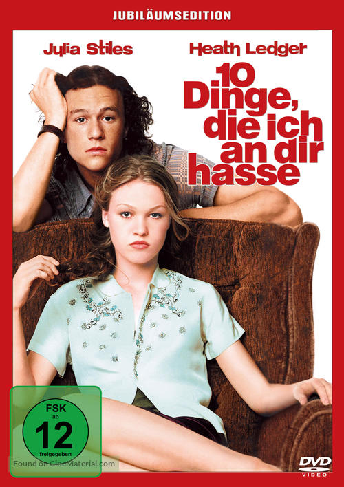 10 Things I Hate About You - German DVD movie cover
