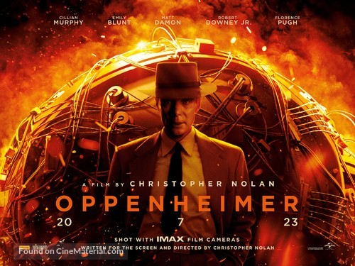 Oppenheimer - Australian Movie Poster