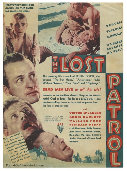 The Lost Patrol - poster