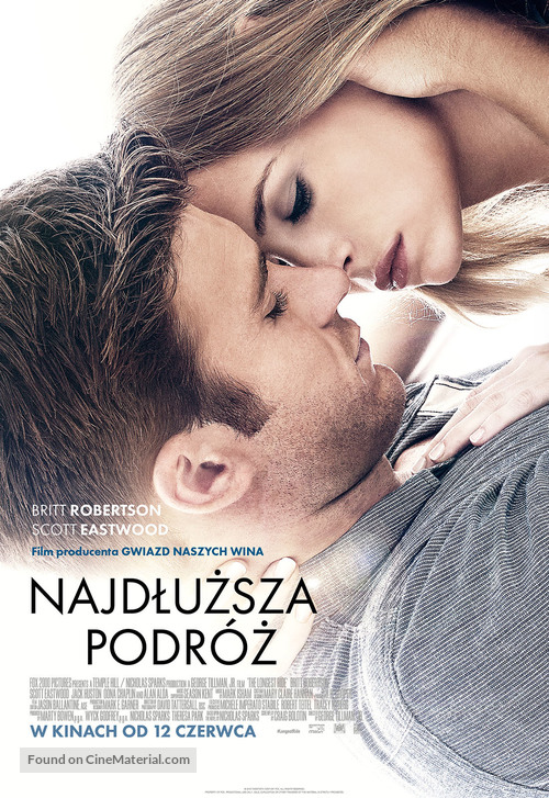 The Longest Ride - Polish Movie Poster