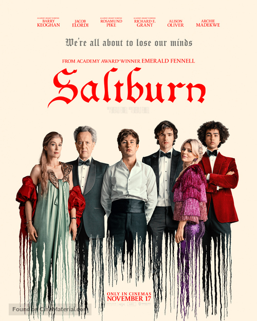 Saltburn - British Movie Poster