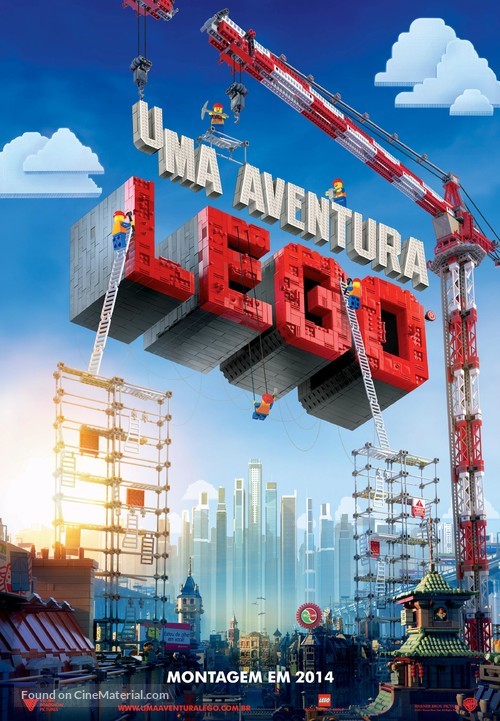 The Lego Movie - Brazilian Movie Poster