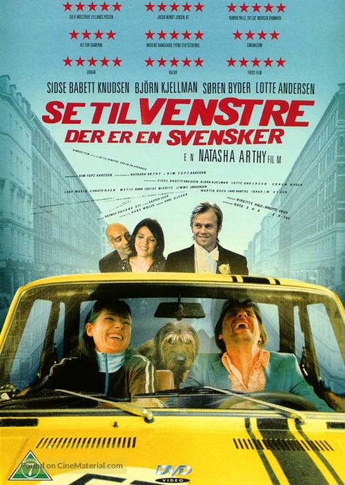 Se til venstre, der er en Svensker - Danish DVD movie cover