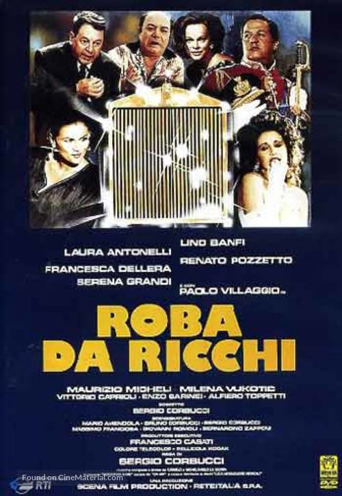 Roba da ricchi - Italian DVD movie cover
