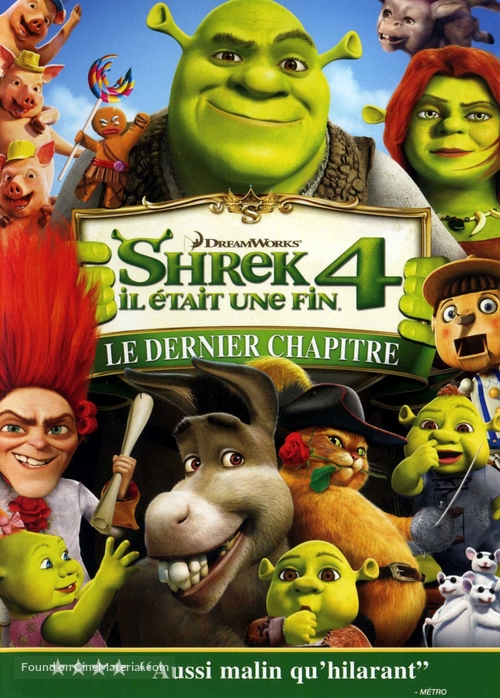 Shrek Forever After - French Movie Cover
