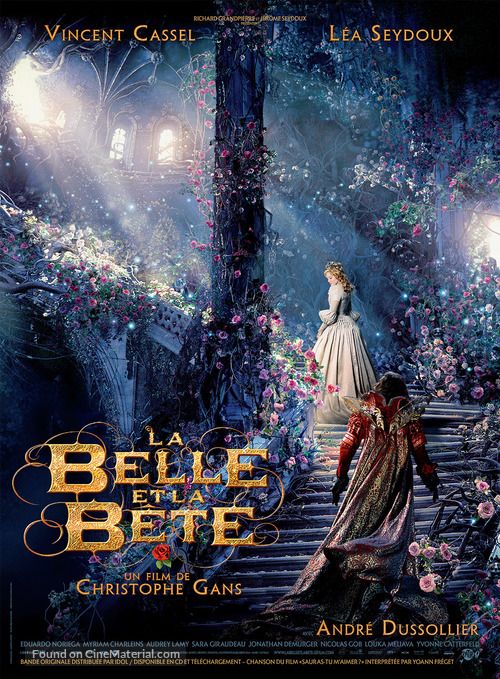 La belle &amp; la b&ecirc;te - French Movie Poster