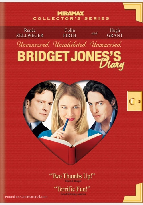 Bridget Jones&#039;s Diary - DVD movie cover