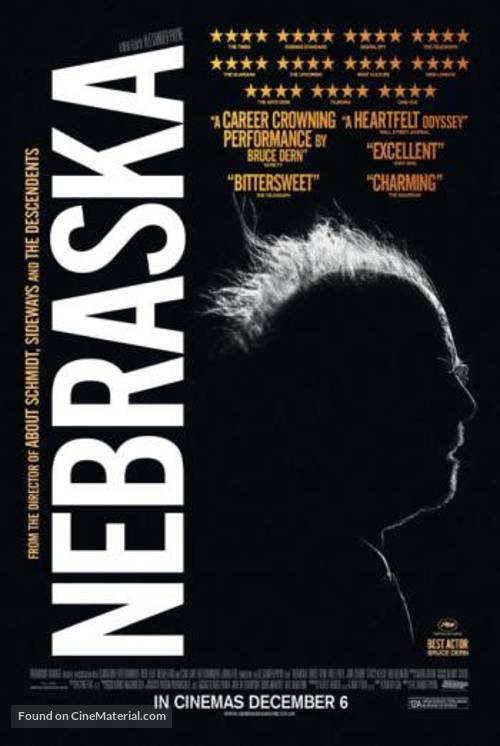 Nebraska - British Movie Poster