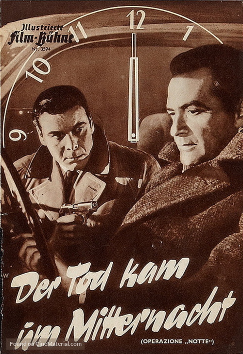 Operazione notte - German poster