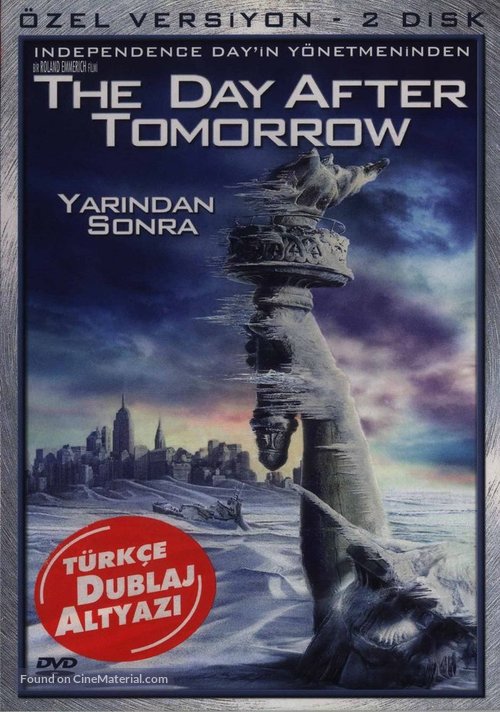 The Day After Tomorrow - Turkish DVD movie cover