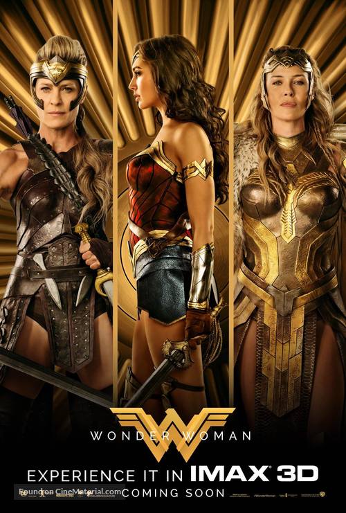 Wonder Woman - British Movie Poster