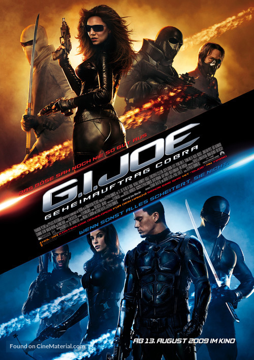 G.I. Joe: The Rise of Cobra - German Advance movie poster