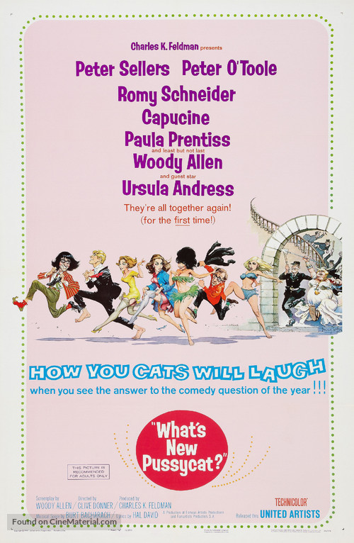 What&#039;s New, Pussycat - Theatrical movie poster