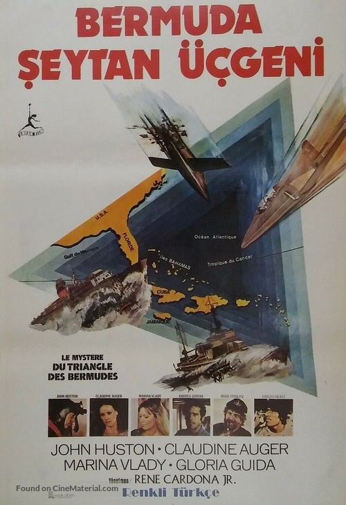 The Bermuda Triangle - Turkish Movie Poster