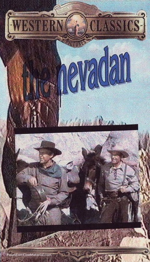 The Nevadan - VHS movie cover