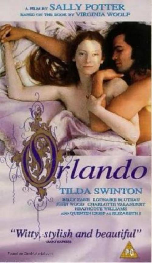 Orlando - British VHS movie cover