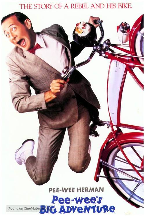 Pee-wee&#039;s Big Adventure - Movie Cover