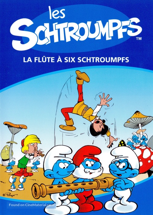 La fl&ucirc;te &agrave; six schtroumpfs - Canadian DVD movie cover