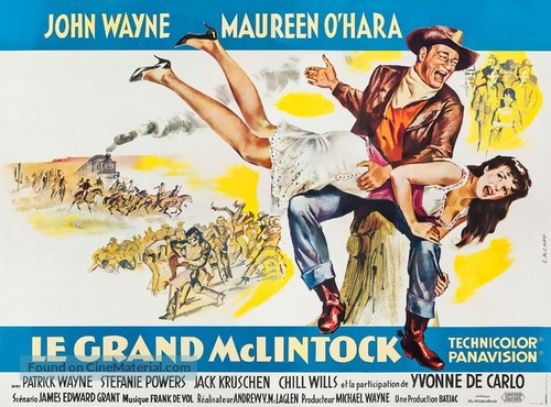 McLintock! - French Movie Poster