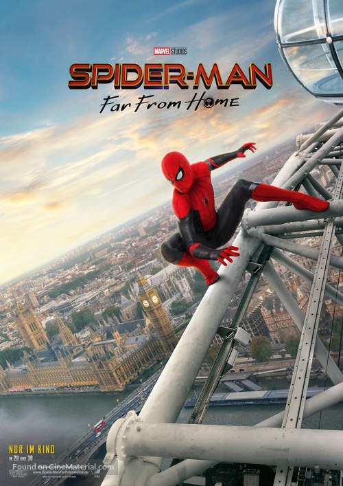 Spider-Man: Far From Home - German Movie Poster