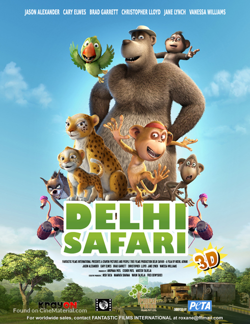 Delhi Safari - Movie Poster