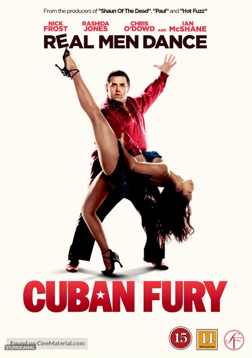 Cuban Fury - Danish DVD movie cover