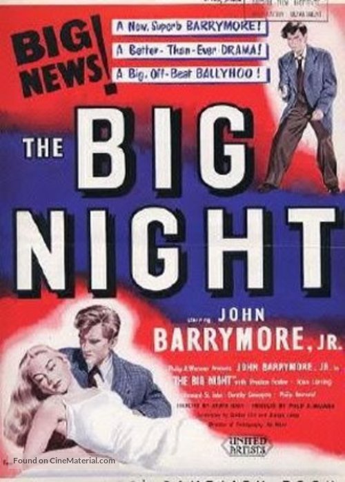 The Big Night - British poster