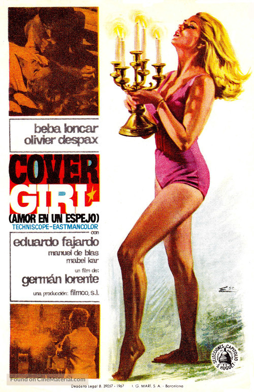 Cover Girl - Spanish Movie Poster