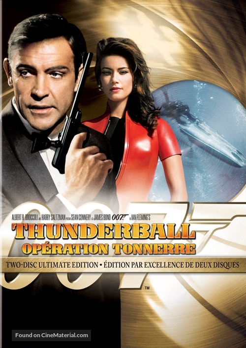 Thunderball - Canadian DVD movie cover