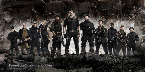 The Expendables 2 - Key art