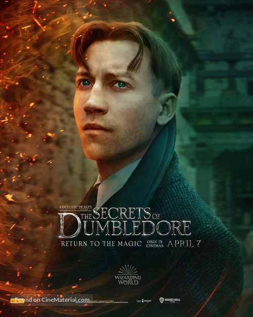 Fantastic Beasts: The Secrets of Dumbledore - Australian Movie Poster