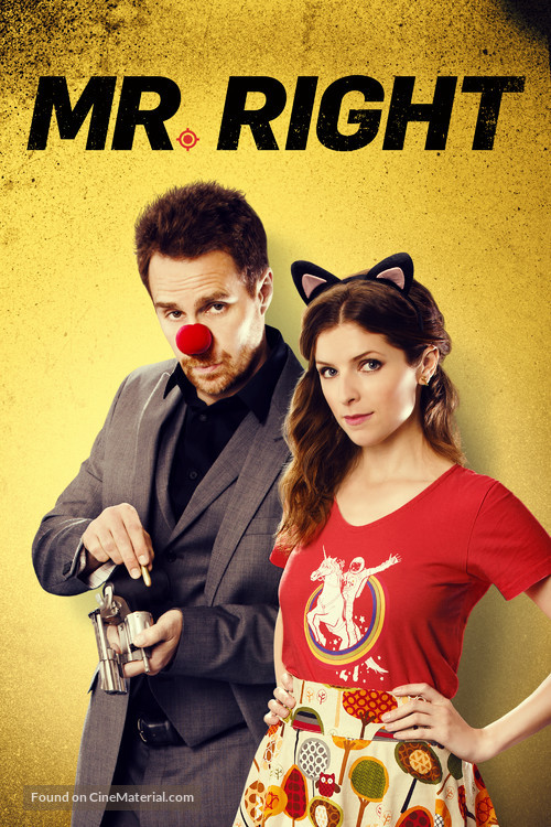 Mr. Right - DVD movie cover