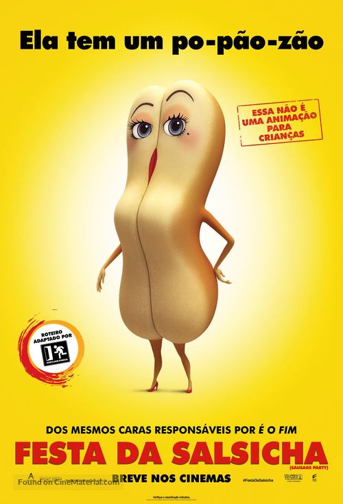 Sausage Party - Brazilian Movie Poster