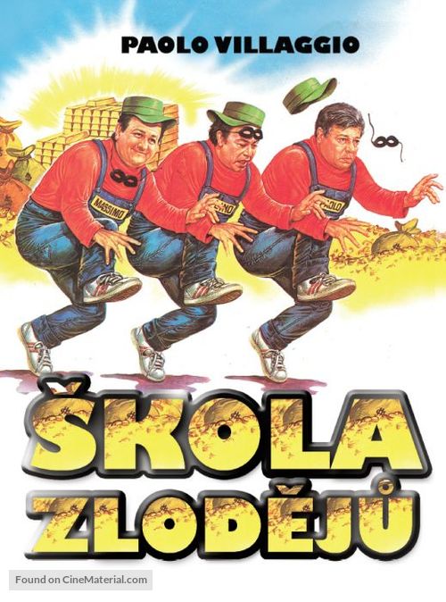 Scuola di ladri - Czech DVD movie cover