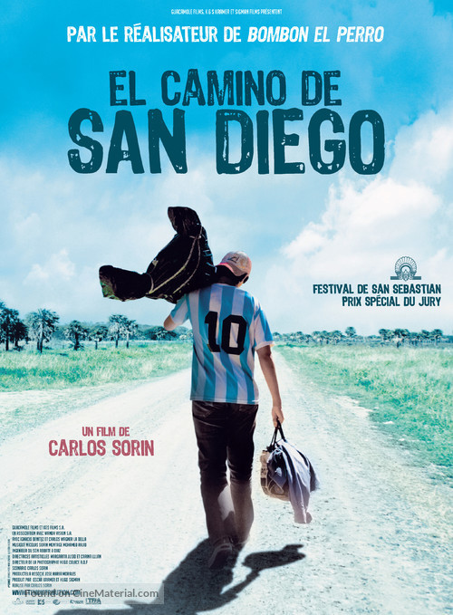 El camino de San Diego - French Movie Poster
