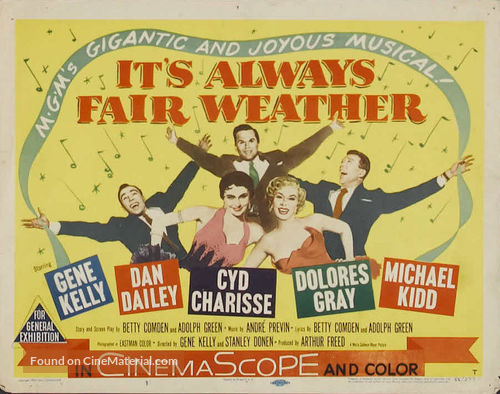 It&#039;s Always Fair Weather - Movie Poster