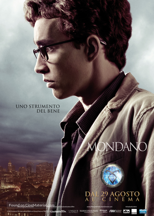 The Mortal Instruments: City of Bones - Italian Movie Poster