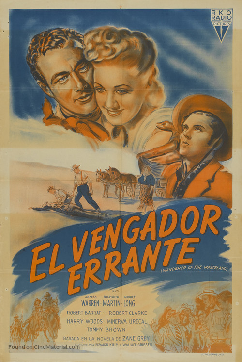 Wanderer of the Wasteland - Argentinian Movie Poster