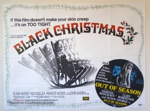 Black Christmas - British Movie Poster