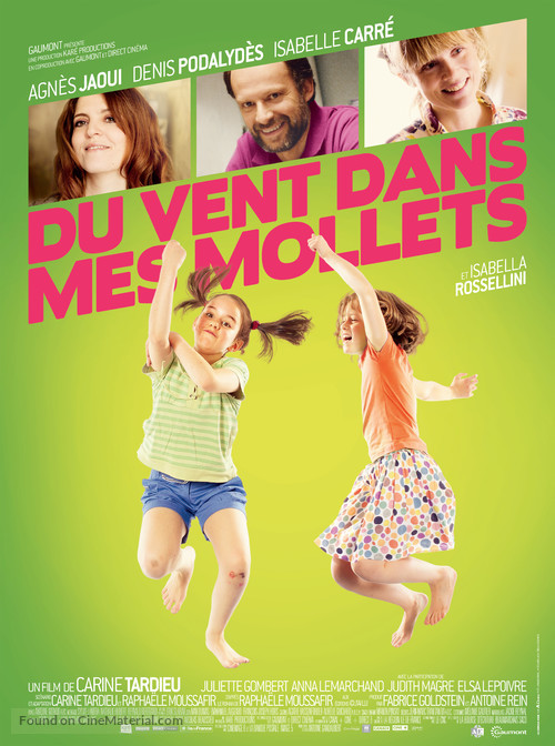 Du vent dans mes mollets - French Movie Poster