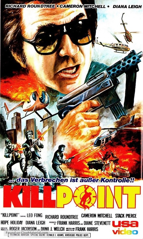 Killpoint - German VHS movie cover