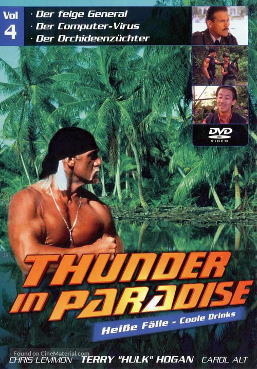 &quot;Thunder in Paradise&quot; - DVD movie cover