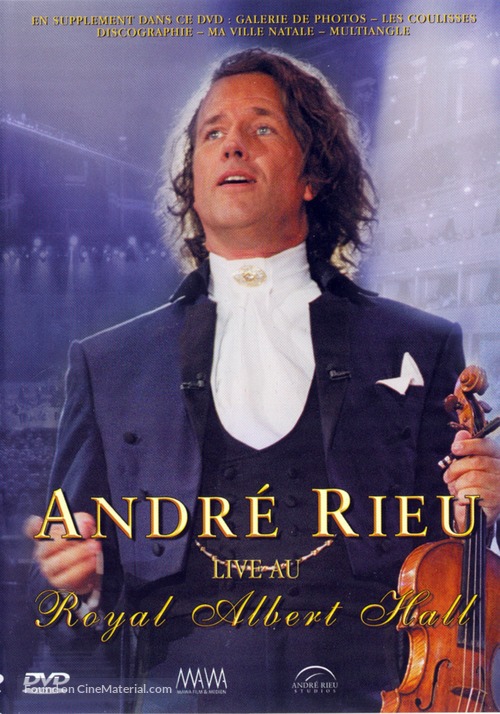 Andre Rieu: Live at Royal Albert Hall - French DVD movie cover