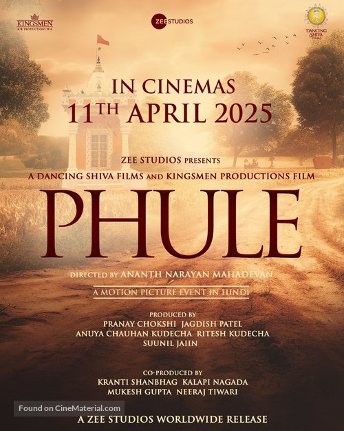 Phule - Indian Movie Poster