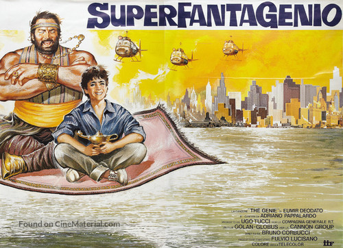 Superfantagenio - Italian Movie Poster