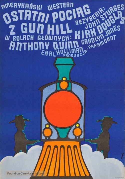 Last Train from Gun Hill - Polish Movie Poster