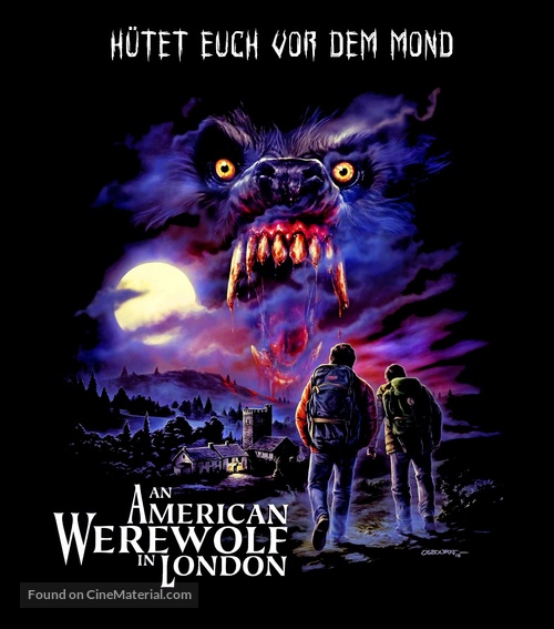 An American Werewolf in London - German poster