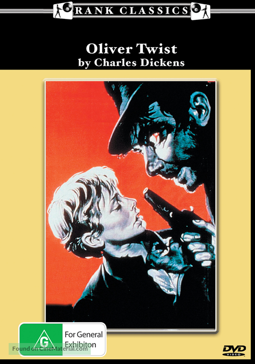 Oliver Twist - Australian DVD movie cover