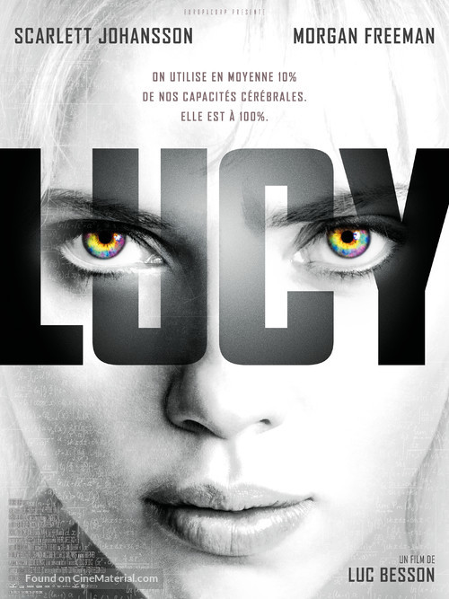 Lucy - French Movie Poster