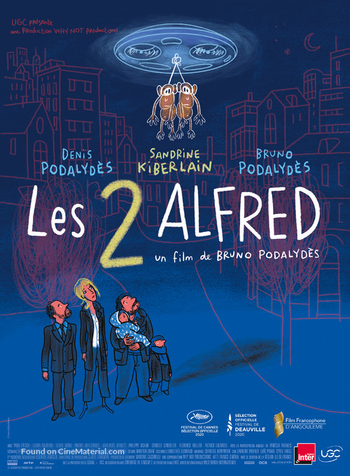 Les deux Alfred - French Movie Poster